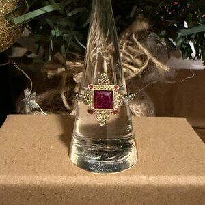 Bomb Party Ring RBP 4558 Greek Goddess Collection "The Diana Ring" Size 8